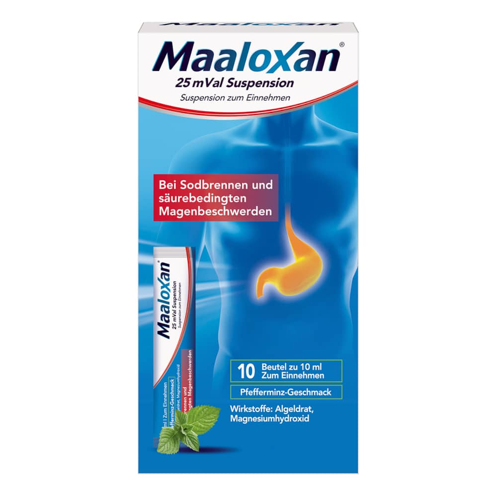 Maaloxan Suspension 10X10 ml Suspension