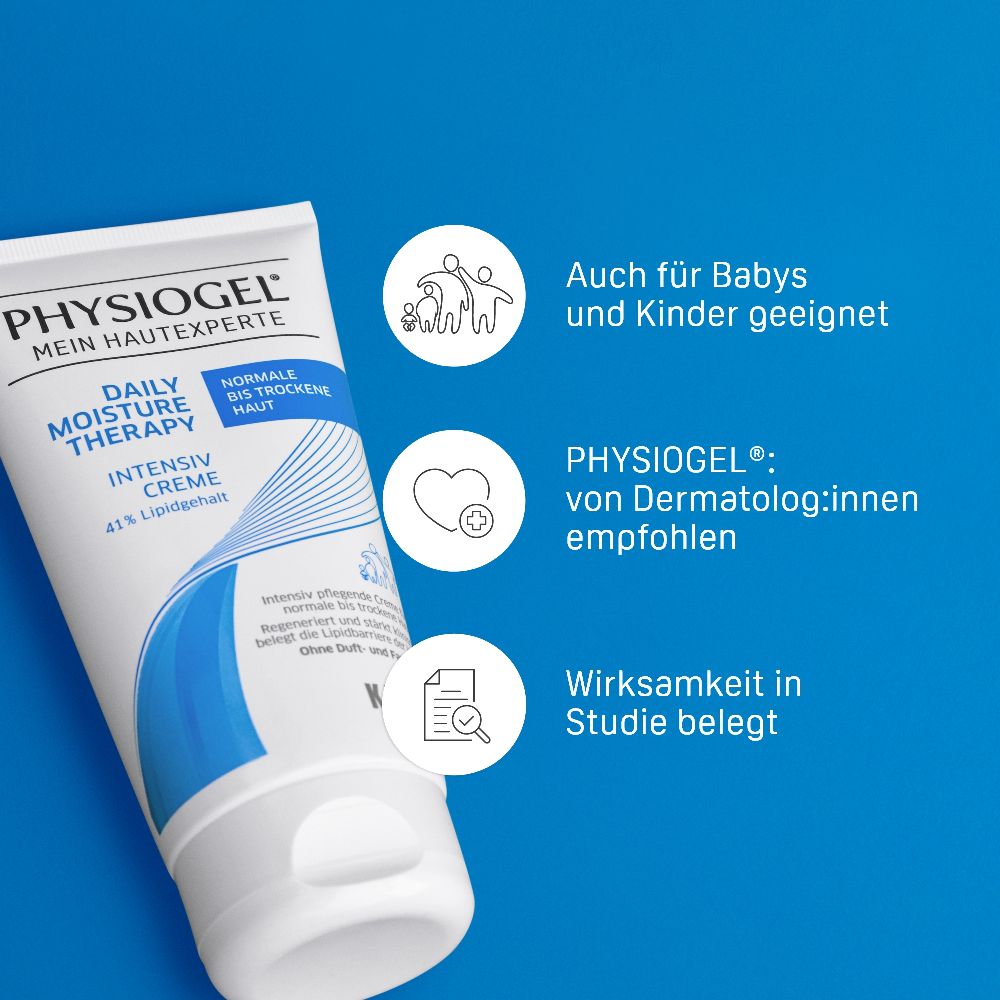 PHYSIOGEL Daily Moisture Therapy Intensiv Creme normale bis trockene Haut  150 ml Creme