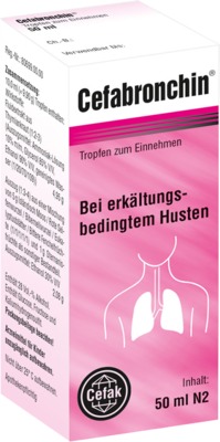 Cefabronchin Tropfen zum Einnehmen 50 ml Tropfen zum Einnehmen