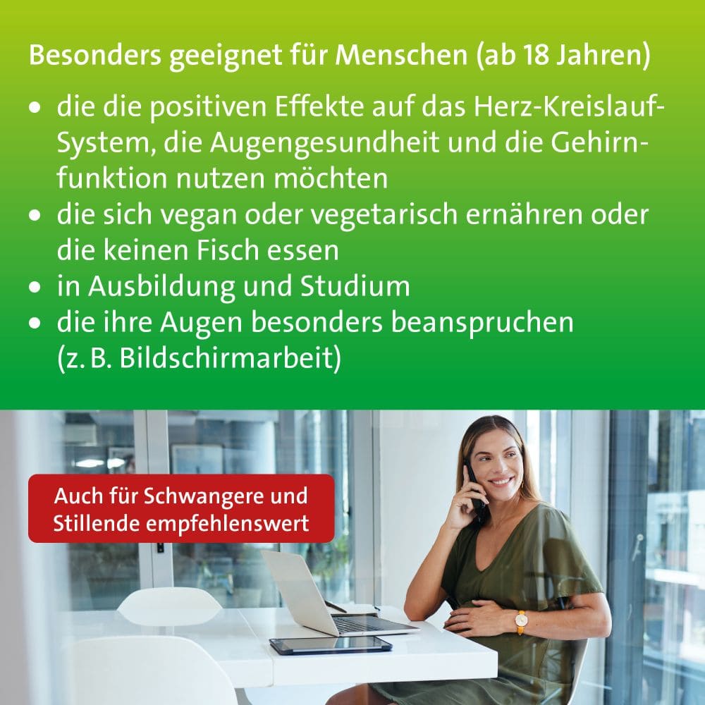 OMEGA-3 HEVERT PFLANZLICH  60 St Weichkapseln