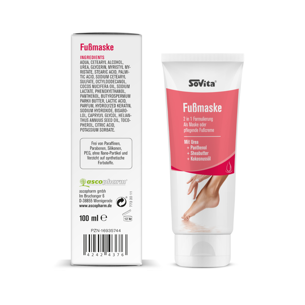 sovita Fußmaske 100 ml Creme