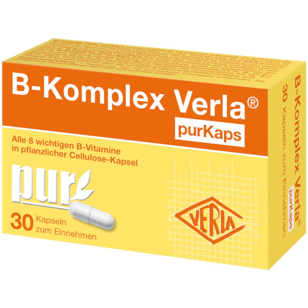 B-Komplex Verla purKaps 30 St Kapseln