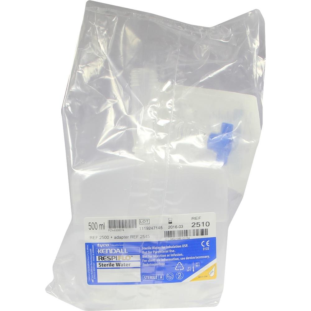 RESPIFLO Aqua dest.+H Adapter Inhalat 500 ml Inhalat