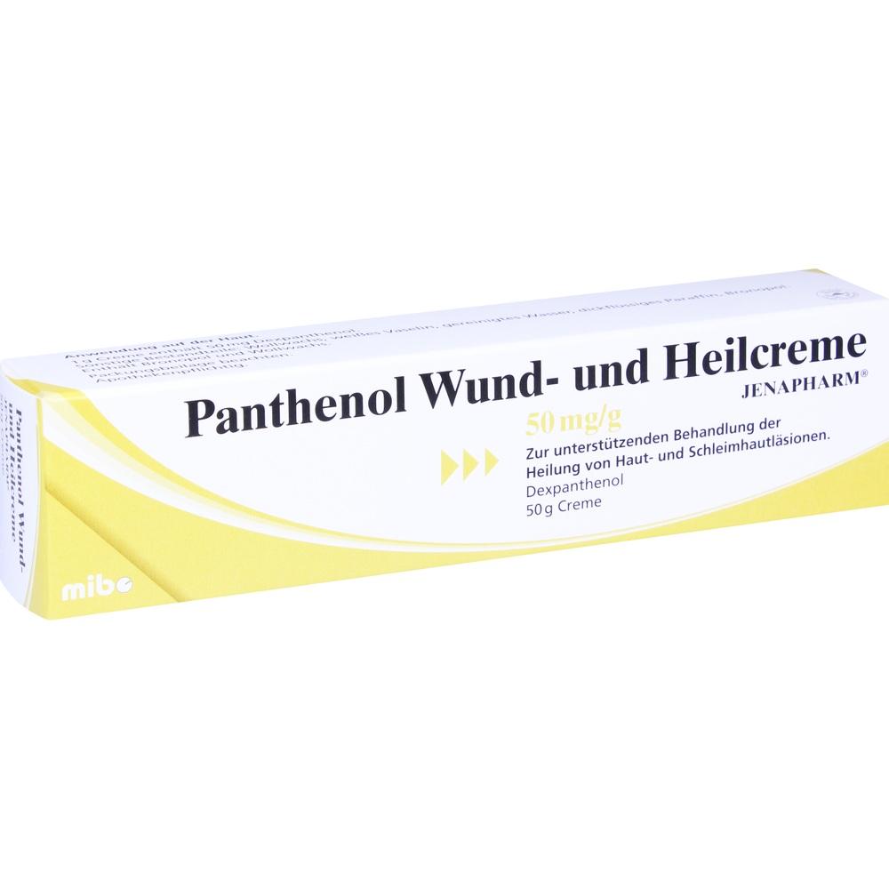 Panthenol Wund- und Heilcreme JENAPHARM 50mg/g 50 g Creme