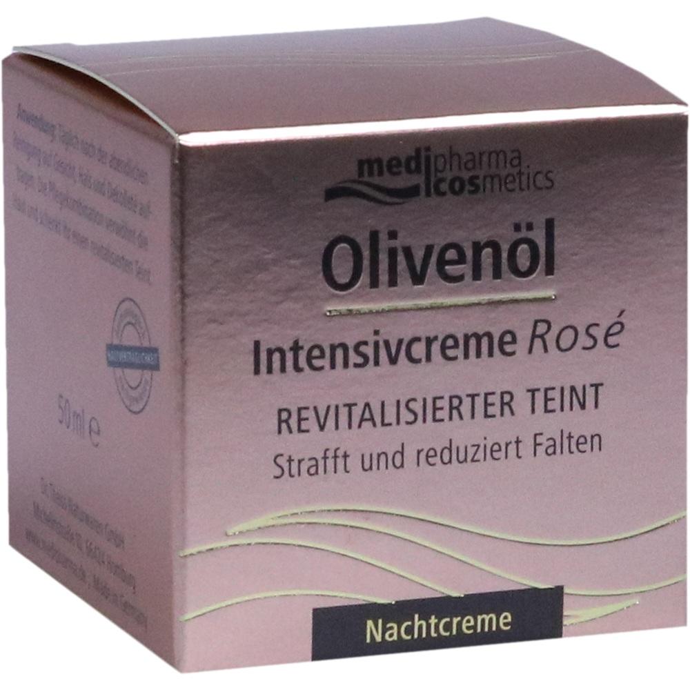 Olivenöl Intensivcreme Rose Nachtcreme 50 ml Nachtcreme