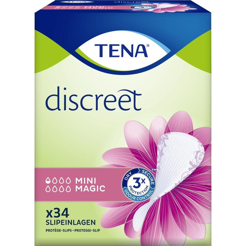 TENA Discreet Mini Magic Inkontinenz Slipeinlagen 34 St