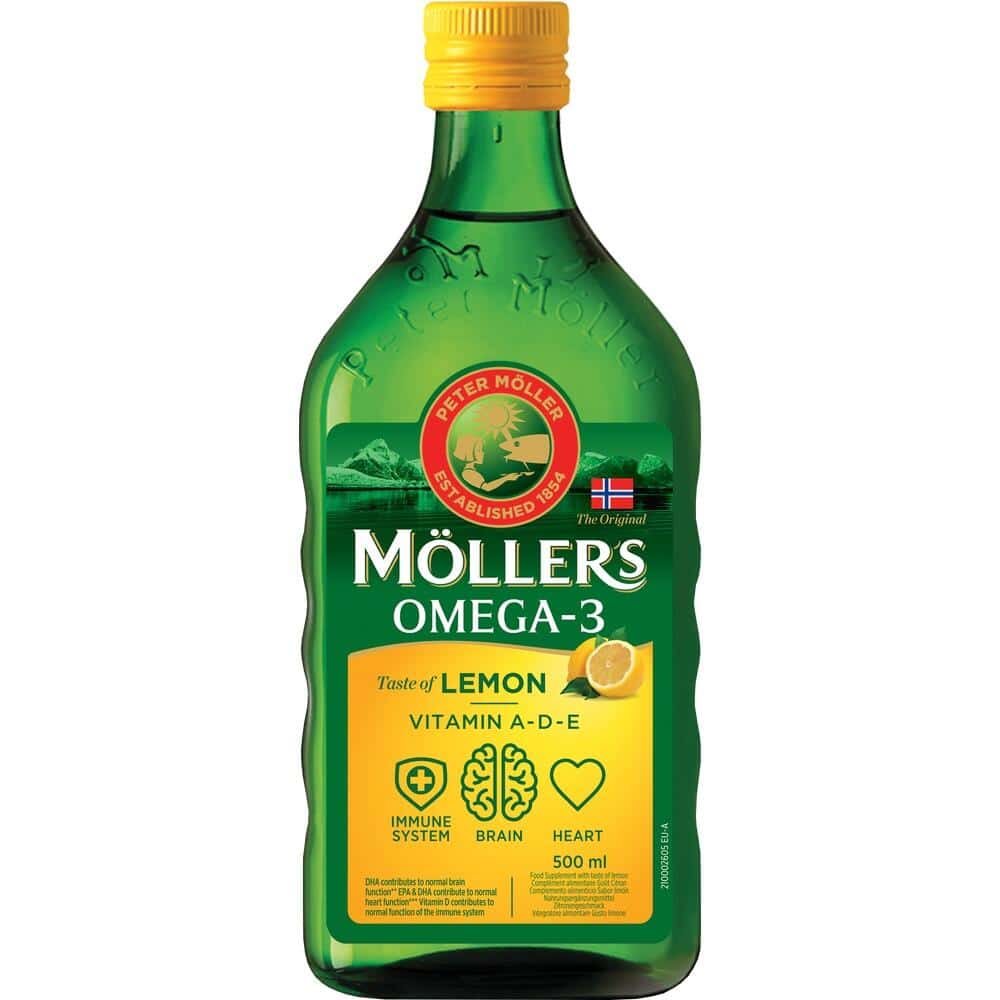 MÖLLERS OMEGA-3 LEMON 500 ml Öl