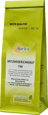 Spitzwegerichkraut-Tee Aurica 80 g Tee