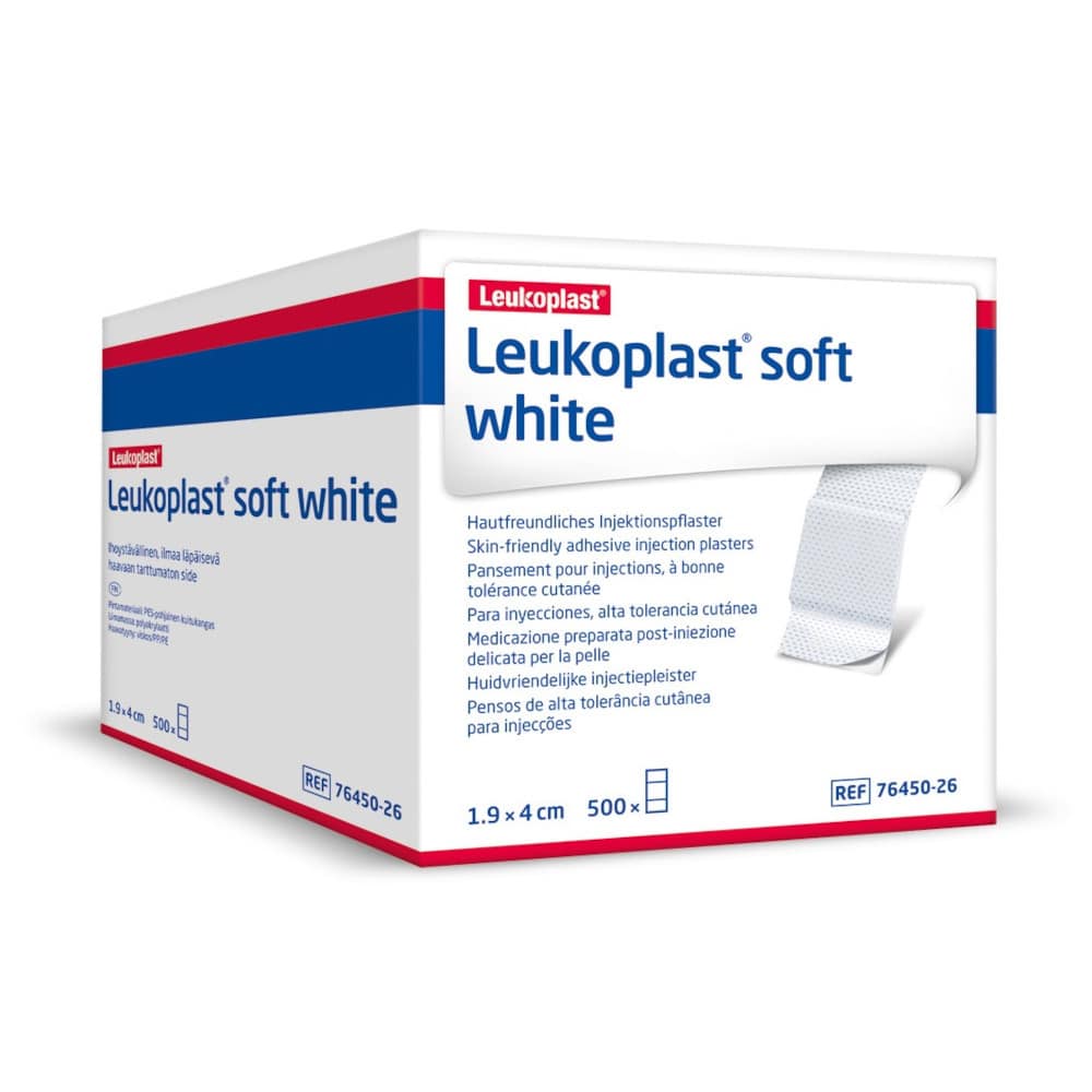 Leukoplast soft white 500 Stück 500 St Pflaster