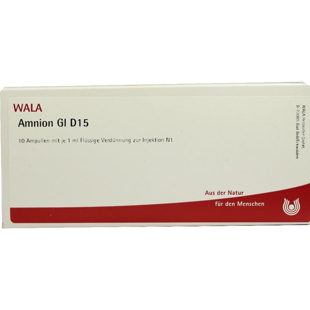 Amnion Gl D15 Ampullen 10X1 ml Ampullen