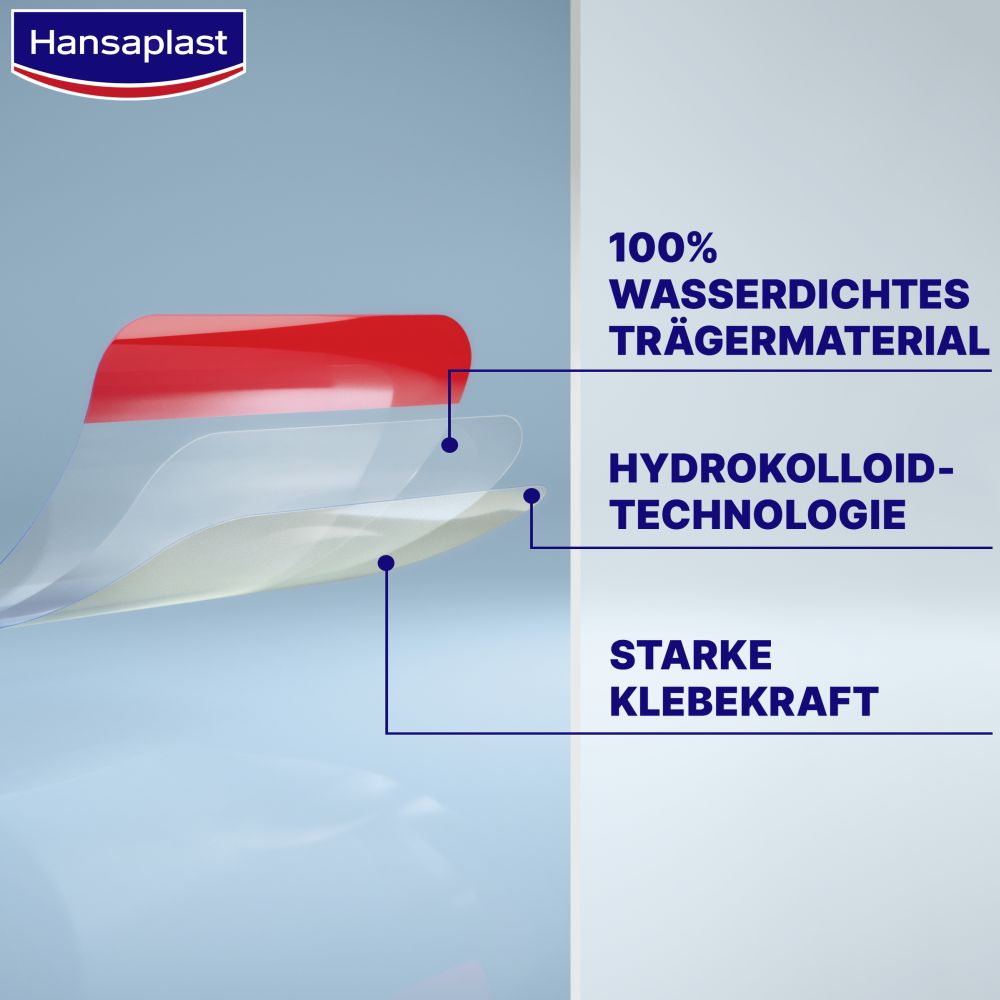 Hansaplast ZWEITE HAUT SCHUTZ GROSS 3 St Pflaster