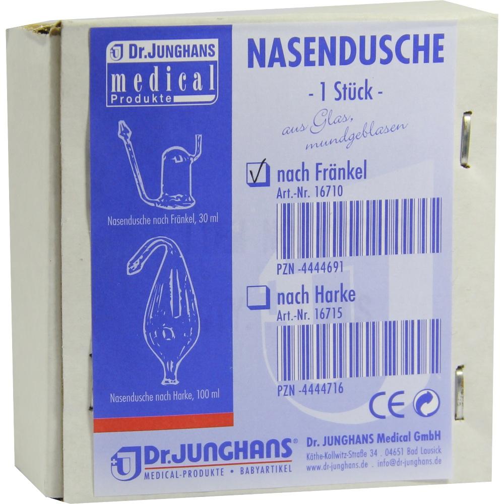 NASENDUSCHE Glas n.Fränkel 30 ml 1 St