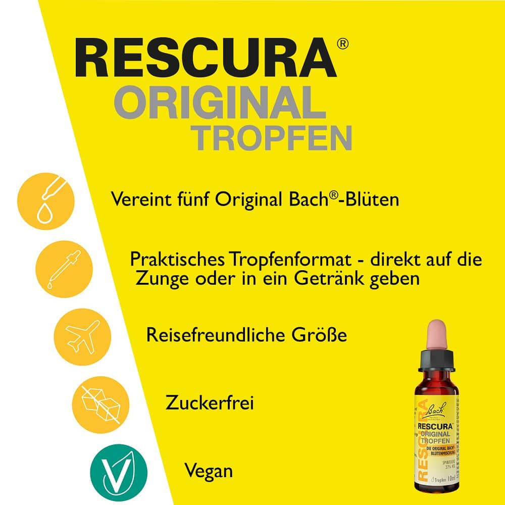 Bachblüten RESCURA Original Tropfen 20 ml Tropfen