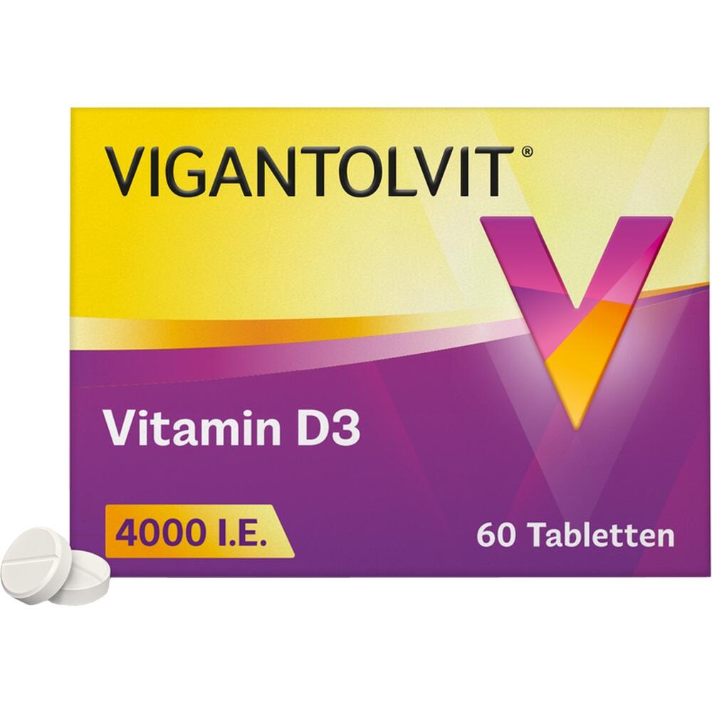 VIGANTOLVIT 4000 I.E. Vitamin D3 60 St Tabletten