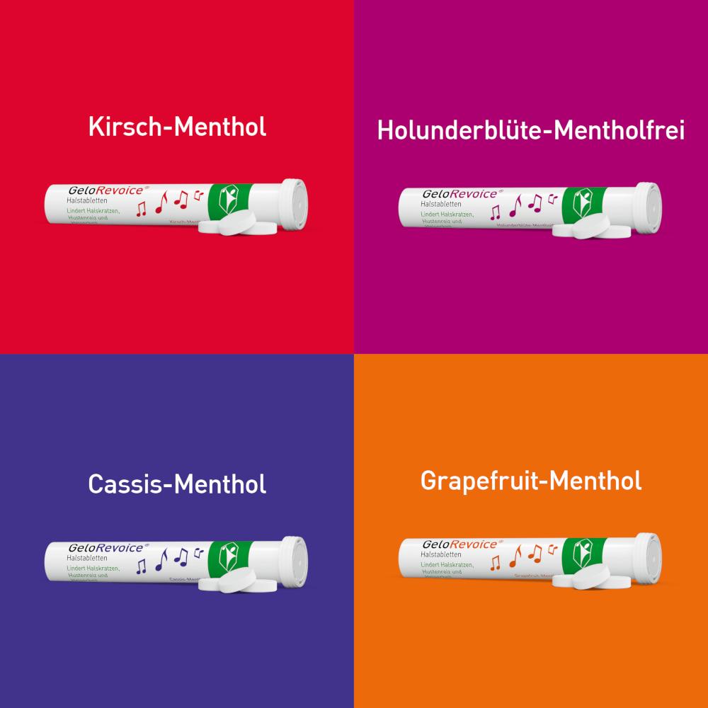 GeloRevoice Cassis-Menthol 3er Set  3X20 St Lutschtabletten