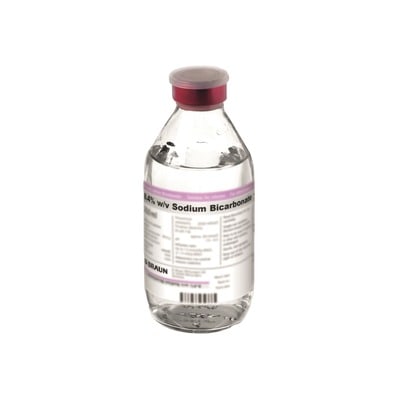 NATRIUMHYDROGENCARBONAT B.Braun 8,4% Glas 10X250 ml Infusionslösung