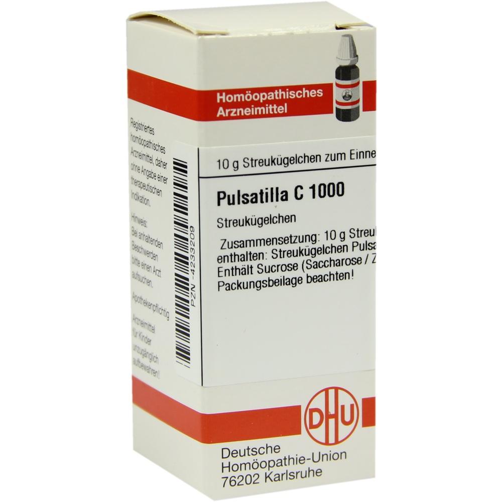 PULSATILLA C 1000 Globuli 10 g Globuli