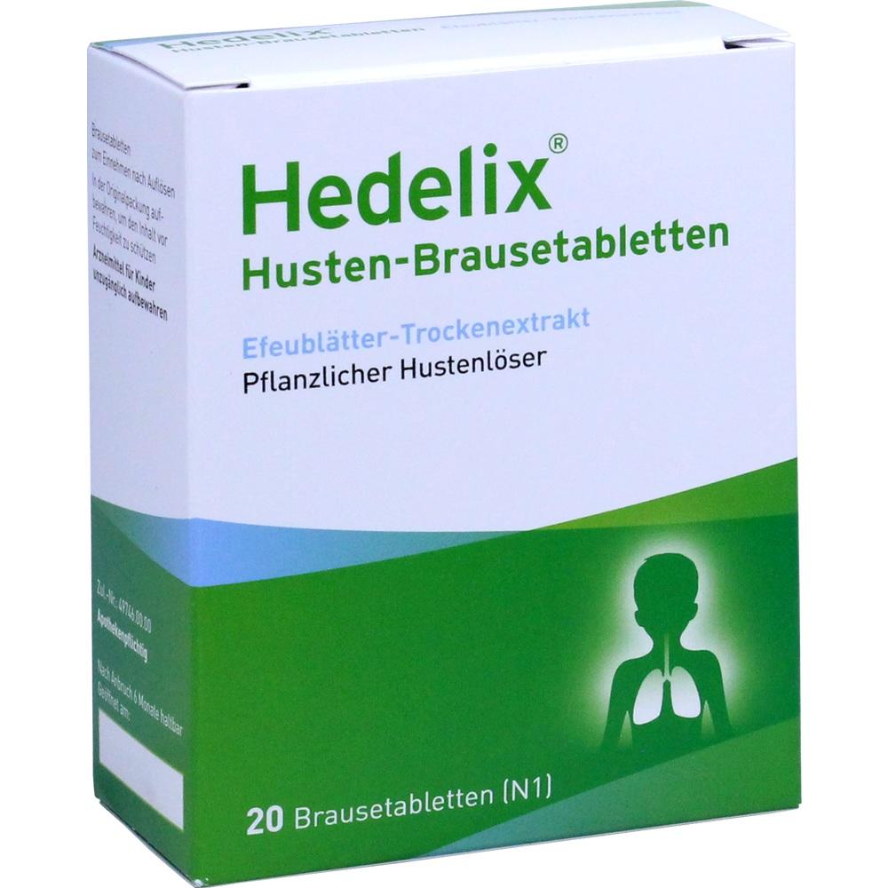 Hedelix Husten 20 St Brausetabletten
