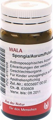 Spongia/Aurum/Pulsatilla comp. Globuli 20 g Globuli