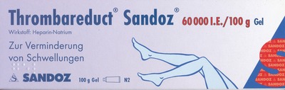 Thrombareduct Sandoz 60000 I.E./100g 100 g Gel