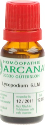 LYCOPODIUM LM 6 Dilution 10 ml Dilution