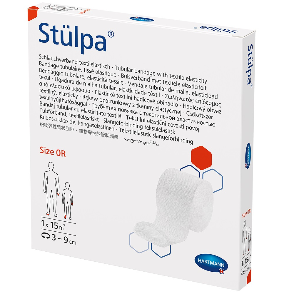 STÜLPA Rolle 0 R 1,5 cmx15 m Kdr.Fuß/Zehe 1 St Verband