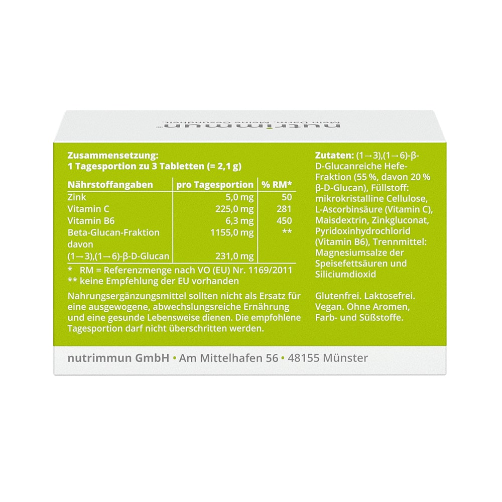 NUTRIGLUCAN Tabletten 90 St Tabletten