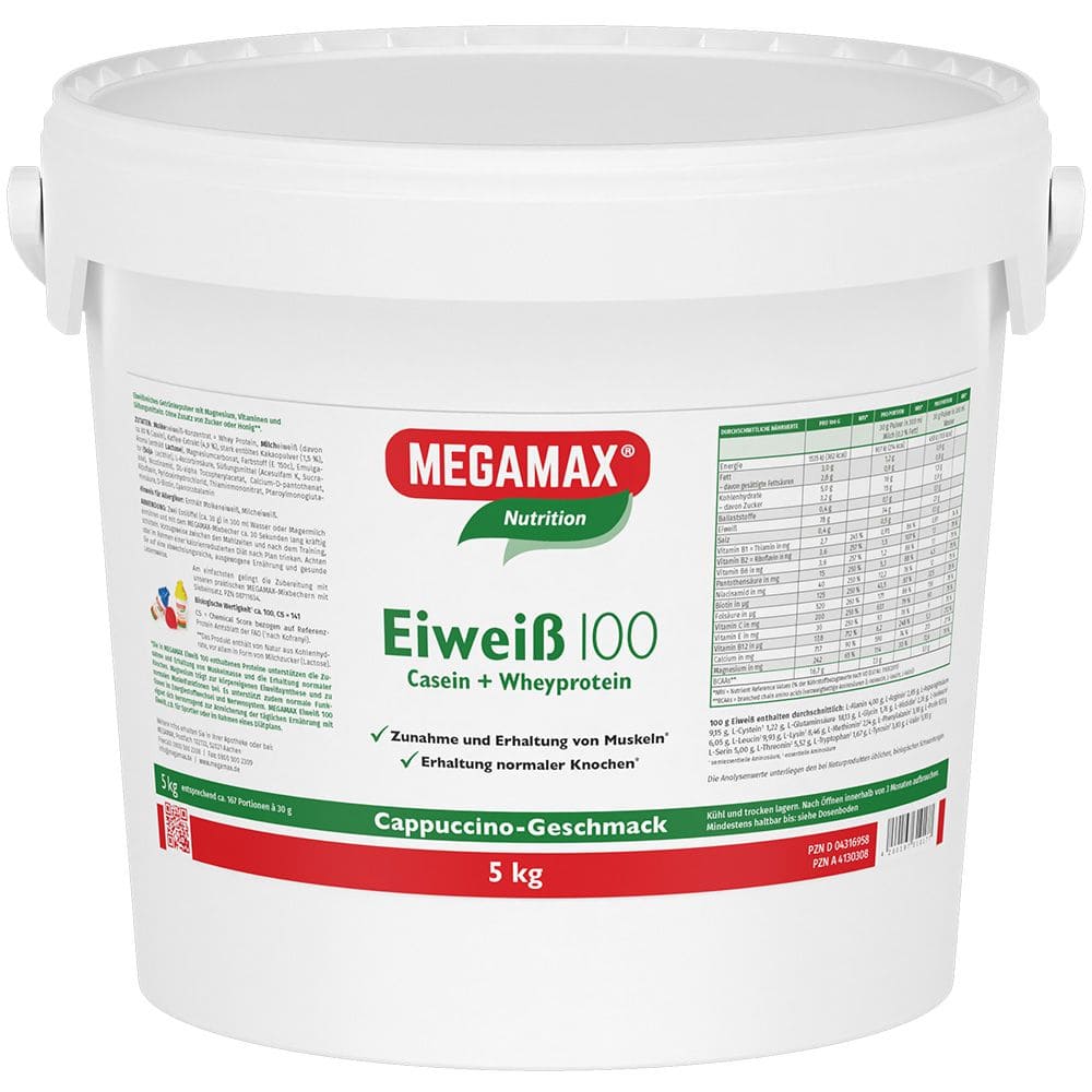 EIWEISS 100 Cappuccino Megamax Pulver 5000 g Pulver