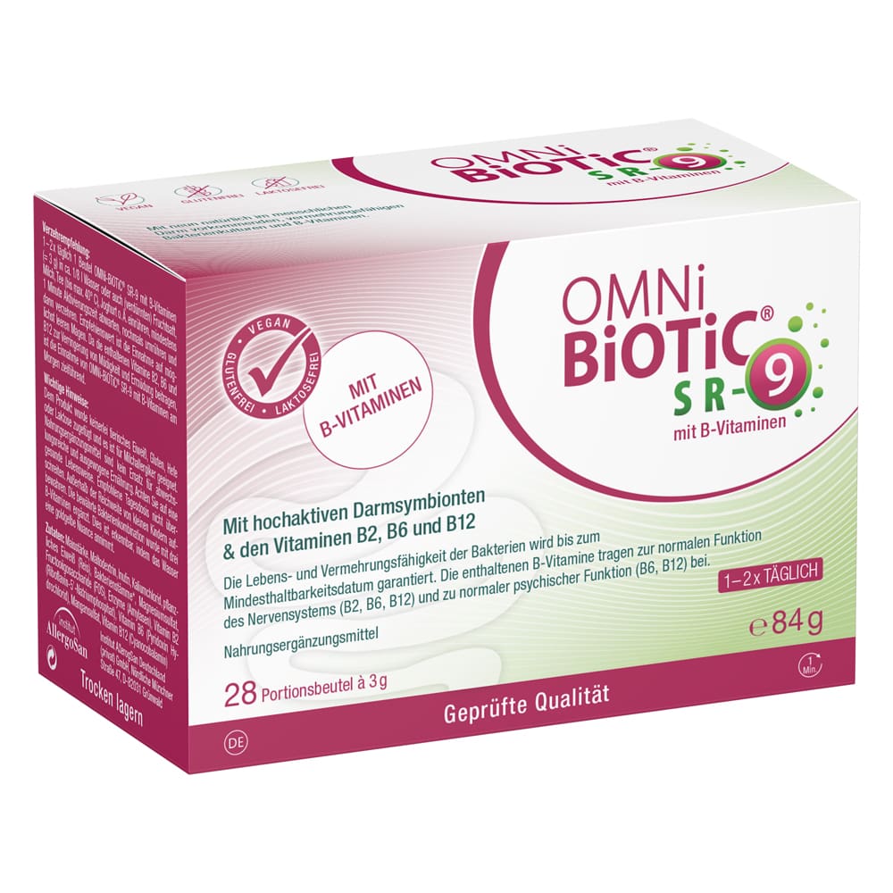 OMNi-BiOTiC SR-9 mit B-Vitaminen 28X3 g Pulver