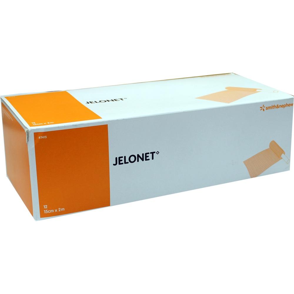 JELONET Paraffingaze 15x200 cm steril Rolle 12 St Wundgaze