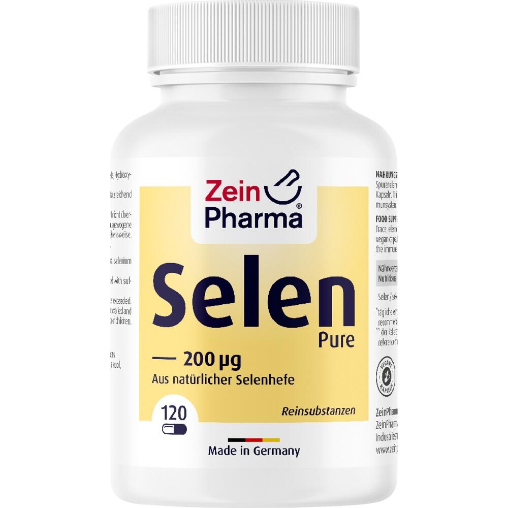 Zein Pharma Selen Pure 200 µg 120 St Kapseln