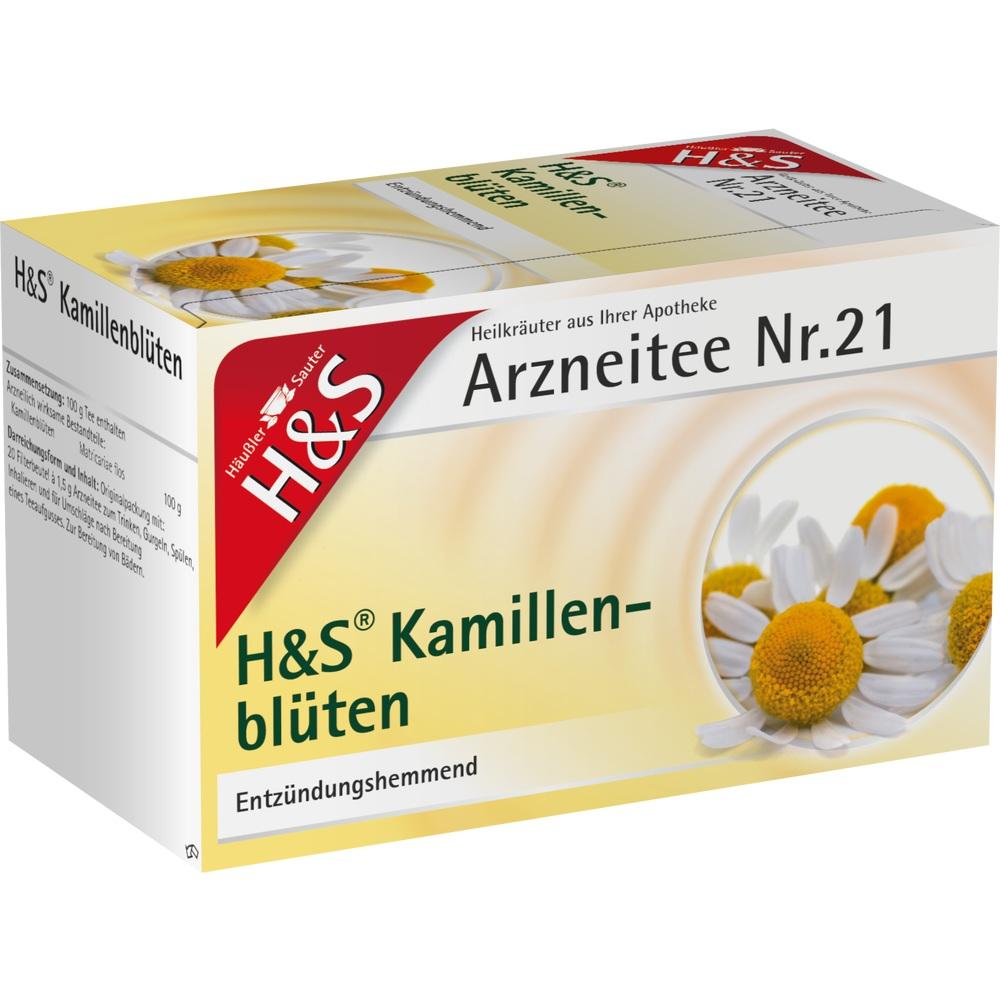 H&S Arzneitee Kamillenblüten 20X1.5 g Filterbeutel