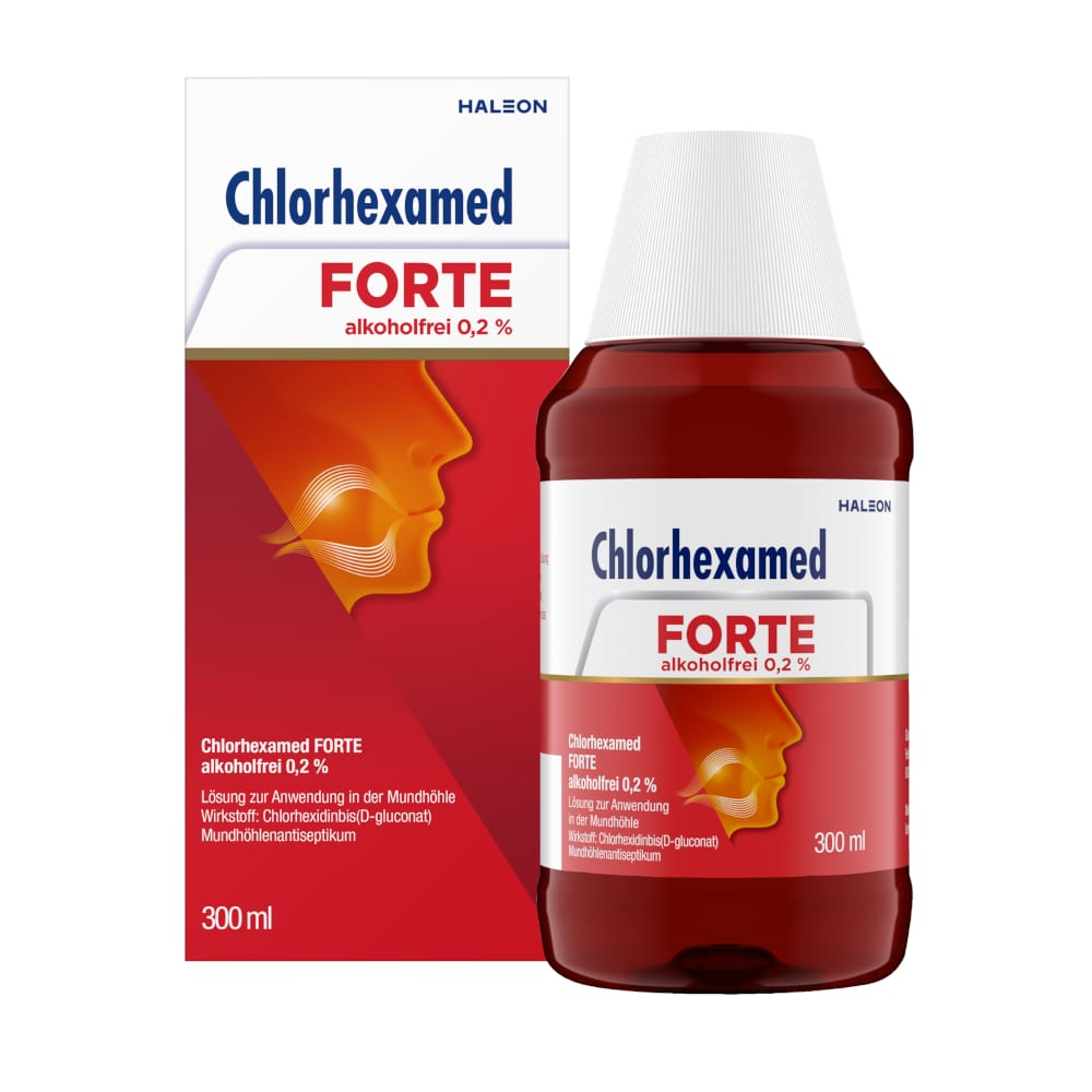 Chlorhexamed FORTE alkoholfrei 0,2% 300 ml Lösung