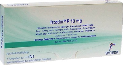 ISCADOR P 10 mg Injektionslösung 7X1 ml Injektionslösung
