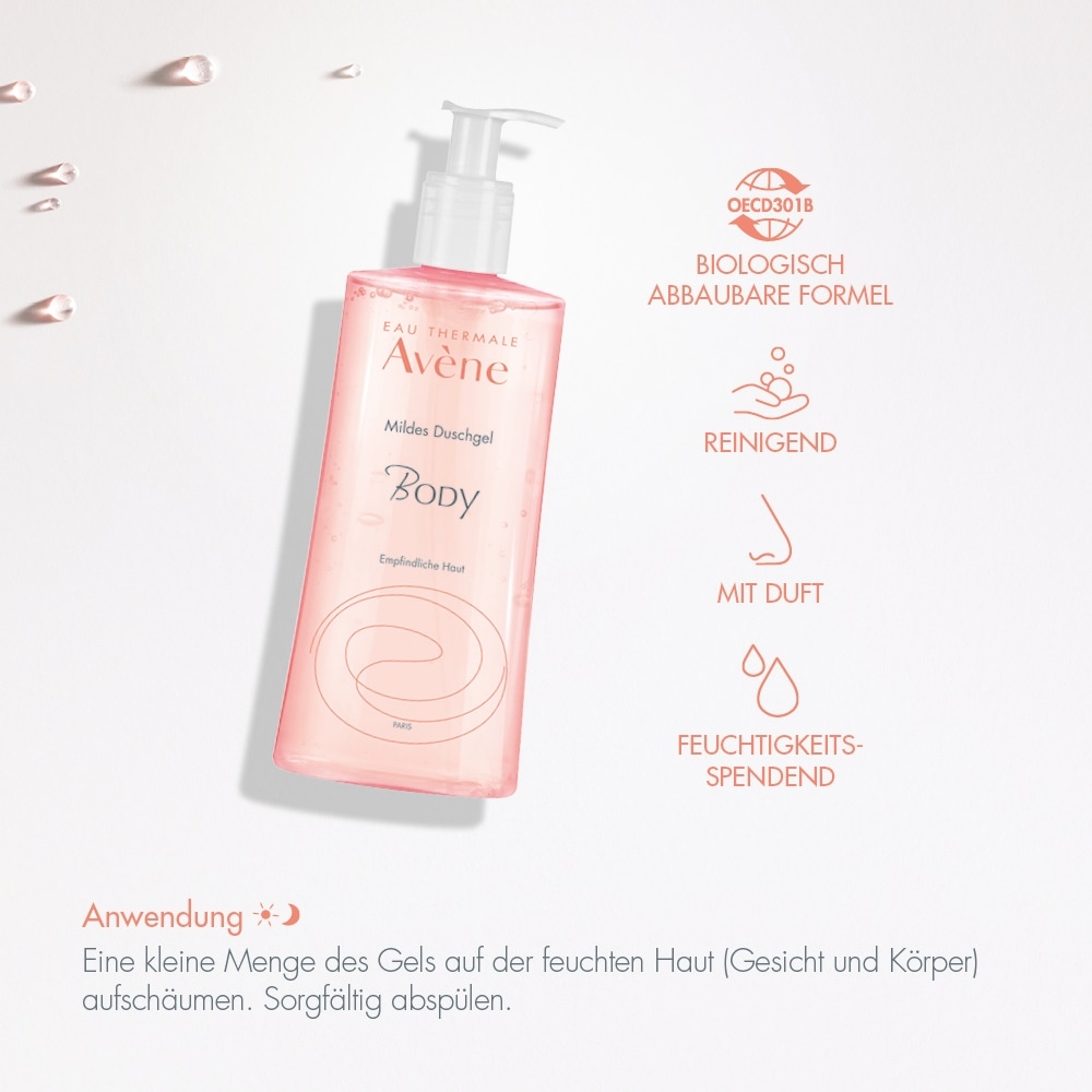 Avène BODY Mildes Duschgel 500 ml Duschgel