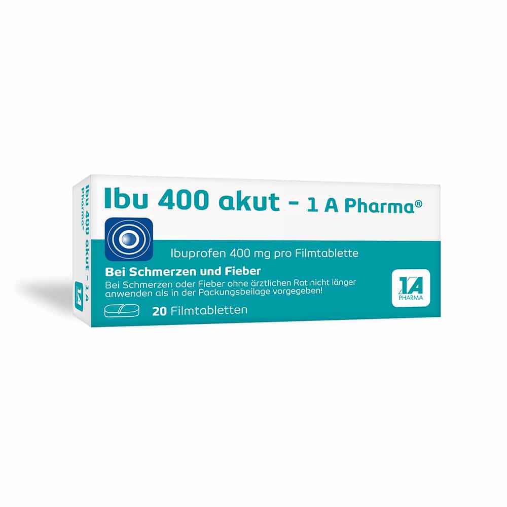 Ibu 400 akut - 1A Pharma 20 St Filmtabletten