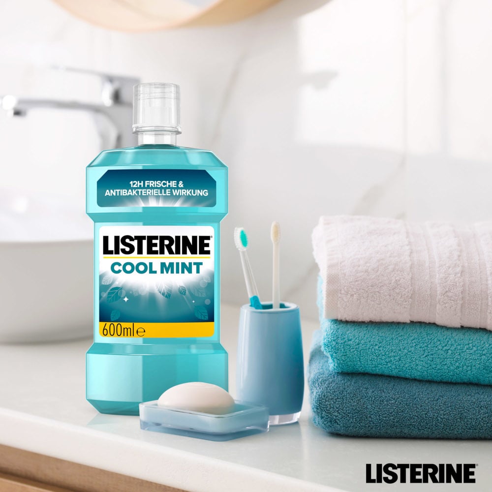 LISTERINE COOL MINT 600 ml Lösung LISTERINE COOL MINT 600 ml Lösung