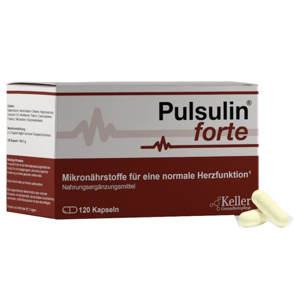 Pulsulin forte 120 St Kapseln