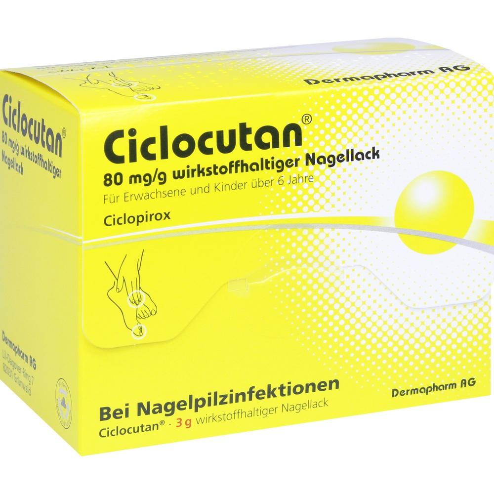 Ciclocutan 80mg/g 3 g Wirkstoffhaltiger Nagellack