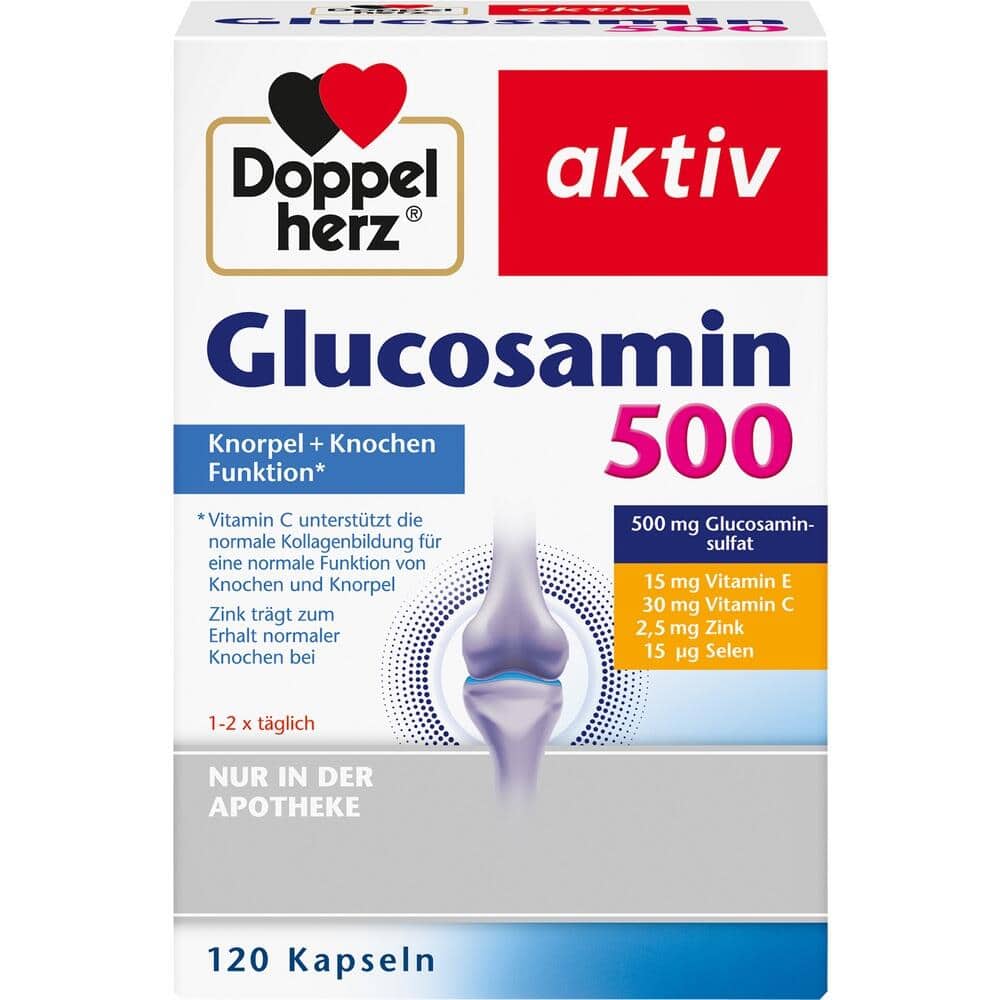 Doppelherz aktiv Glucosamin 500 Kapseln 120 St Kapseln
