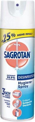 SAGROTAN Hygiene-Spray gegen Bakterien, Pilze & Viren 500ml 500 ml Spray