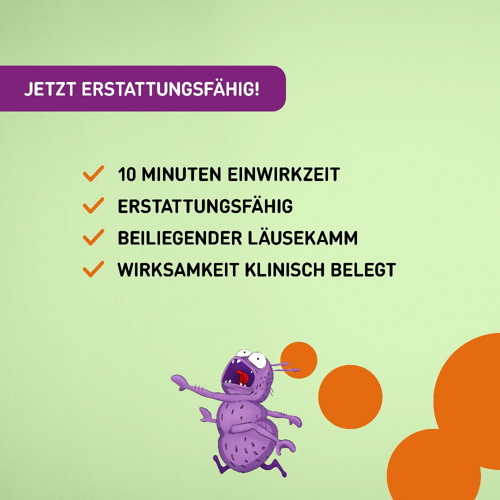 NYDA Läusespray gegen Kopfläuse & Nissen 2x50ml 2X50 ml Pumplösung