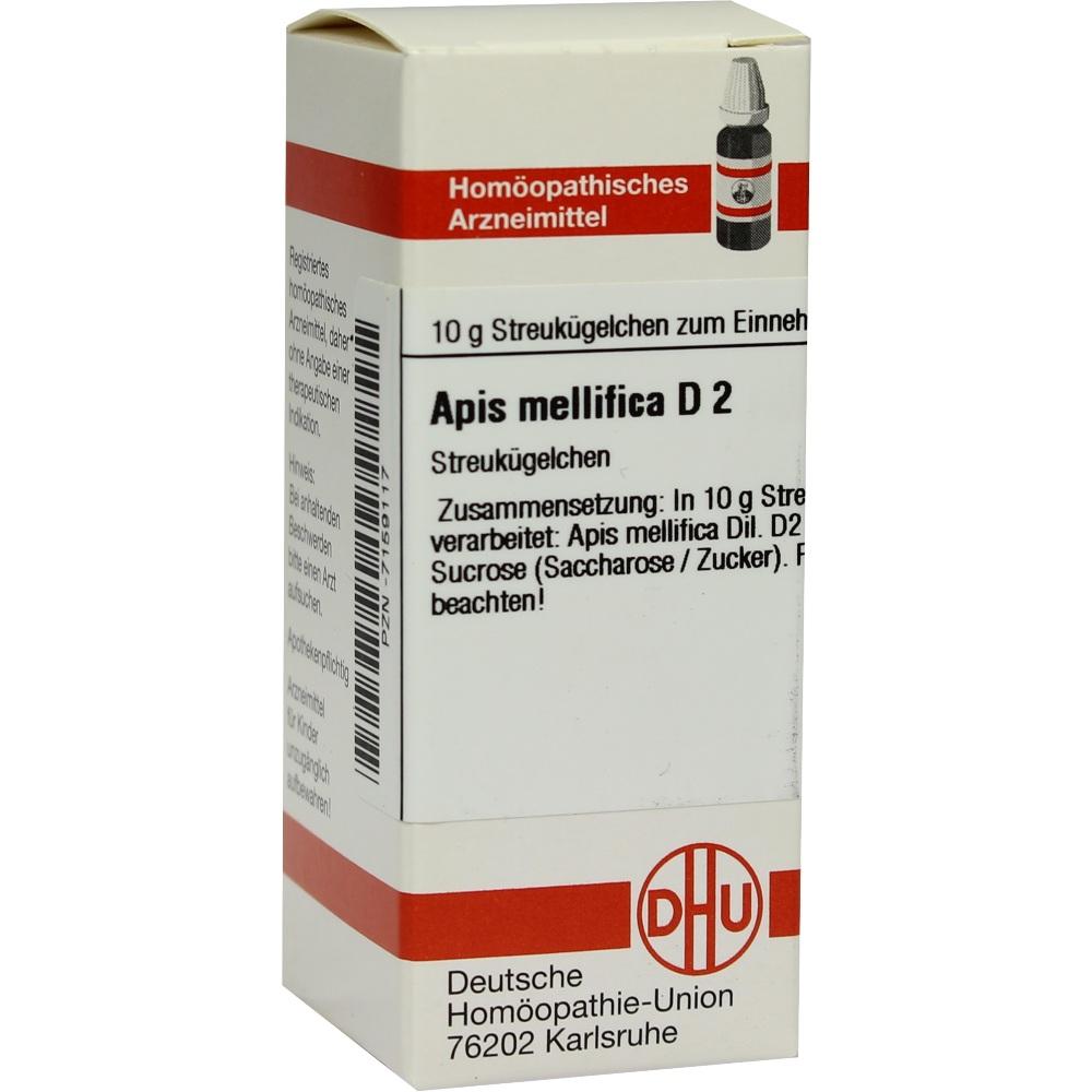 APIS MELLIFICA D 2 Globuli 10 g Globuli