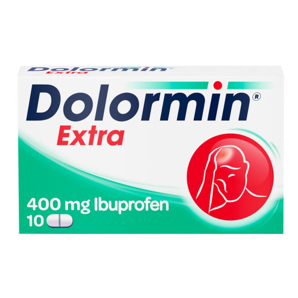 Dolormin Extra Ibu-Lysin Tabletten bei Schmerzen und Fieber