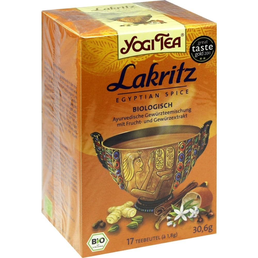 YOGI TEA Lakritz Bio Filterbeutel 17X1.8 g Filterbeutel