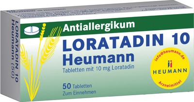 LORATADIN 10 Heumann 50 St Tabletten