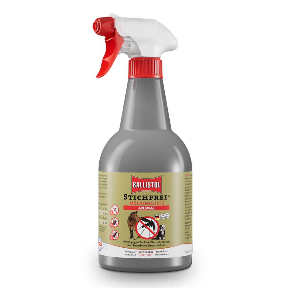 BALLISTOL STICHFREI Mückenschutz für Tiere 750 ml Spray