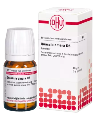 QUASSIA D 6 Tabletten 80 St Tabletten