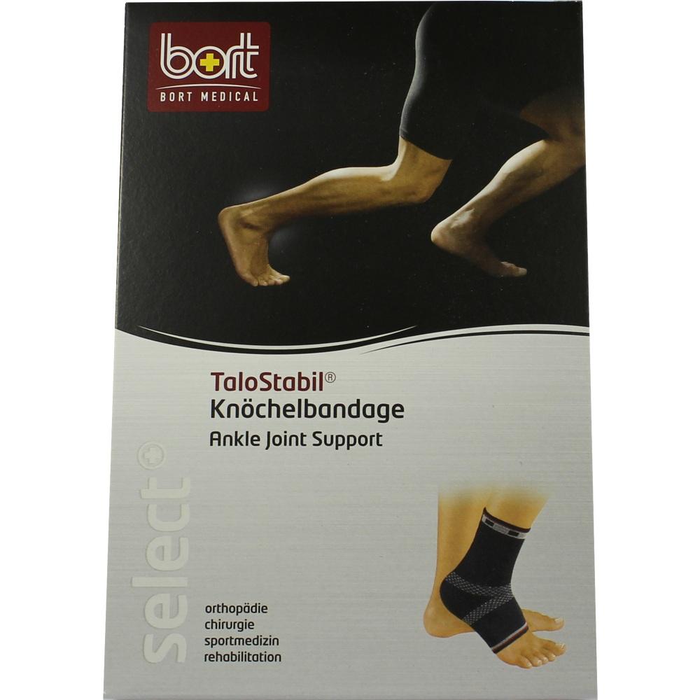 BORT TaloStabil Knöchelst.Sili.lin.large schw. 1 St Bandage