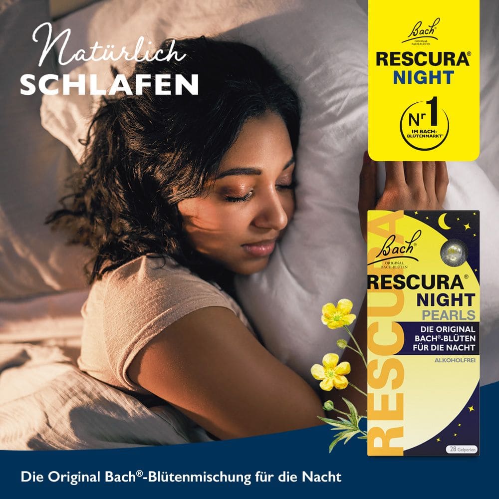 Bachblüten RESCURA NIGHT Pearls 28 St Perlen
